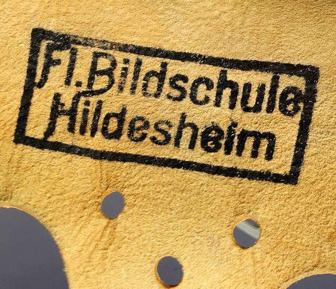 Fl. Bildschule, Hildesheim (Flieger). Stemplet på innsiden av en M35 LW DD.